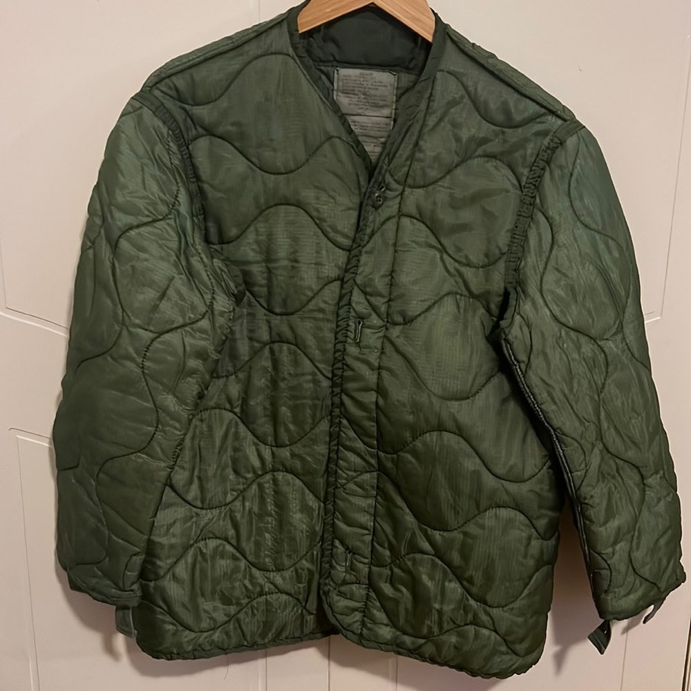 Vintage army liner